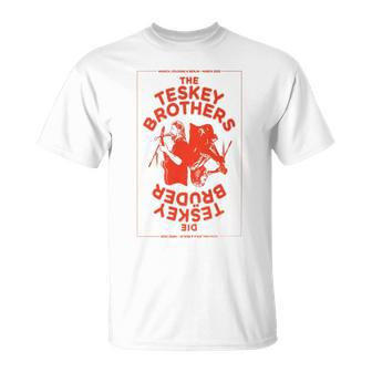 The Teskey Brothers Munich March 2023 Cologne &Amp Berlin Poster Unisex T-Shirt | Mazezy