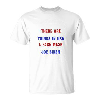 Three Useless Things In Usa Face Vaccine Joe Biden Unisex T-Shirt - Monsterry CA