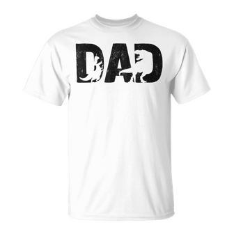 Mens Trex Dad Dinosaur Lover Cool Vintage Mens Fathers Day T-Shirt - Seseable