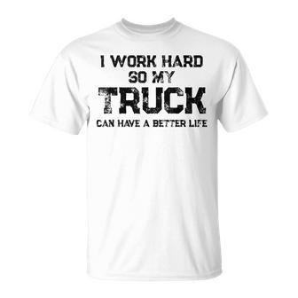 Truck Mechanic Funny Trucker Gifts For Men Diesel Gift For Mens Unisex T-Shirt | Mazezy