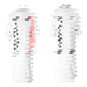 Trump 2024 Trump Truth Really Upset Most People America Flag T-Shirt | Seseable CA