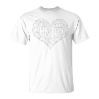 Unity Day Orange Heart Anti Bullying Kindness Teacher T-shirt - Thegiftio UK