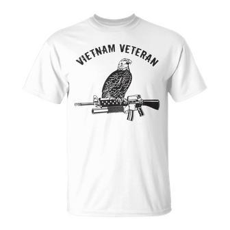 Us Air Force Vietnam Veteran Usa Flag Vietnam Vet Flag Unisex T-Shirt ...