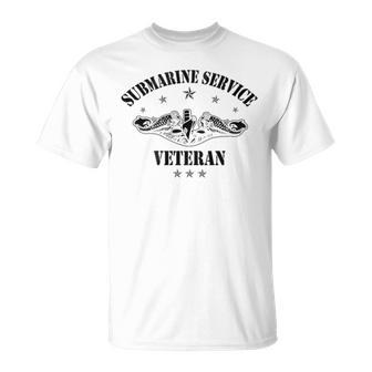 US Submarine Service Veteran Submariner Memorial Day T-Shirt - Seseable