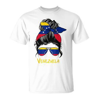Venezuelan Girl Venezuela Franela Venezuela Mujer Venezolana Unisex T-Shirt | Mazezy