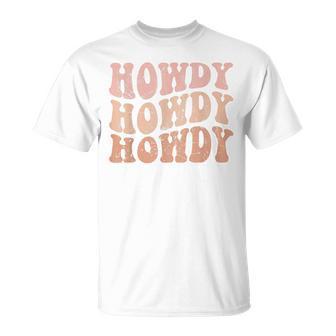 Vintage Howdy Western Life Rodeo Country Music Cowgirls Unisex T-Shirt | Mazezy