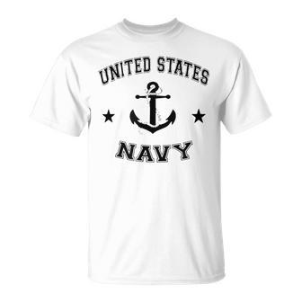 Vintage Veteran Of The United States Navy Seabee Us Military Unisex T-Shirt | Mazezy