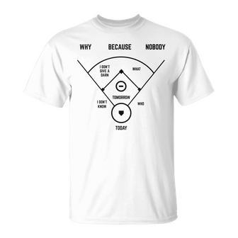 Whos On First Baseball Vintage Joke Baseball Dad T-Shirt - Seseable