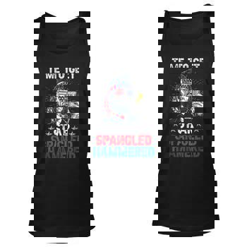 Time To Get Star Spangled Hammered 4th Of July Men Lincoln Tank Top