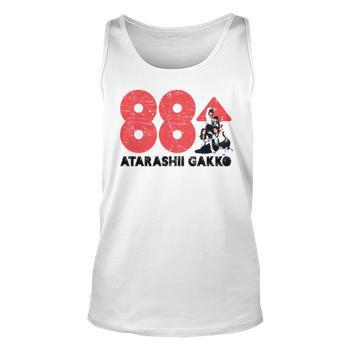 White Ver Atarashii Gakko 88 Rising V Long Sleeve T-Shirt | Mazezy
