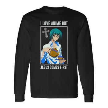 I love anime but jesus comes first discount hoodie