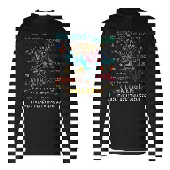 Mental Health Awareness Shirt Warrior Tree Hope And Strenght