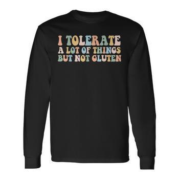 Funny I Tolerate A Lot Of Things But Not Gluten Unisex Tank Top