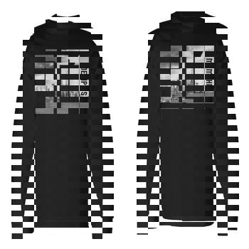 Vintage Memphis Tennessee 901 Area Code Skyline Men's Back