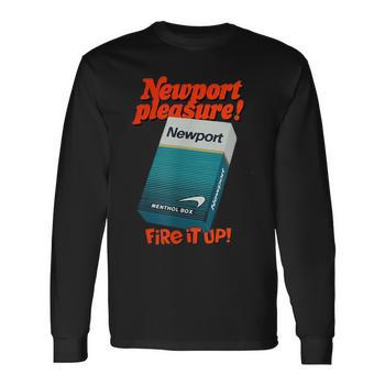 newport cigarettes merch Vintage Newport Cigarette Ad Classic Sweatshirt