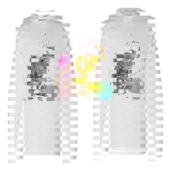 Happy Holi T-Shirt Colors India Hindu Spring, Elephant Holi