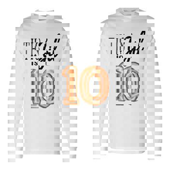 Ten Birthday Double Digits 10th B-Day Tenth Outfit T-Shirt Ten Birthday Double Digits 10th B-Day Tenth Outfit T-Shirt