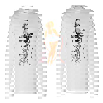 Vintage Sexy Welder Pinup Girl Sweatshirt | Mazezy