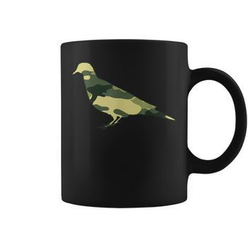 Military Dove Camo Men Print Us Pigeon Bird Veteran T-Shirt - Seseable