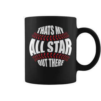 That's My All Star Out There Baseball Player Mom Dad Cute Shirt