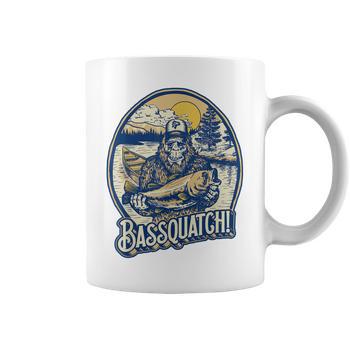  Bassquatch Funny Fishing Fishermen Fish Graphic