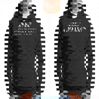 75th Birthday Shirt Make 75 Great Again Gift For Men