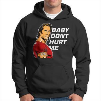 Baby Don't Hurt Me Funny Meme Quote Retro Men's Short Sleeve T-Shirt Cotton  Tee
