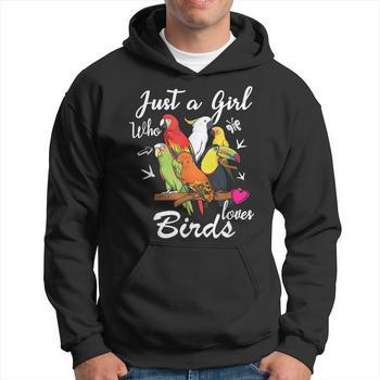 Just a Girl Who Loves Orioles - Bird Lover Gift Birdwatcher T-Shirt