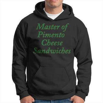 Master Of Pimento Cheese Sandwiches Golf Foodie Men's Back Print T