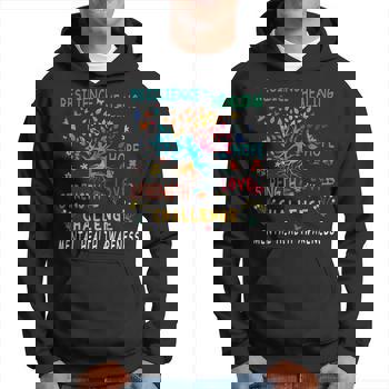 Mental Health Awareness Shirt Warrior Tree Hope And Strenght