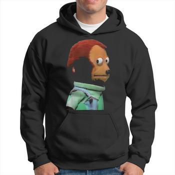 Awkward Look Meme Monkey Puppet Meme Sweatshirt