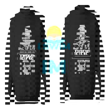 Swimming Design For A Swim Team Member Men Women Long Sleeve T