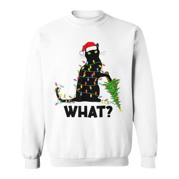 Cat christmas hot sale jumper mens