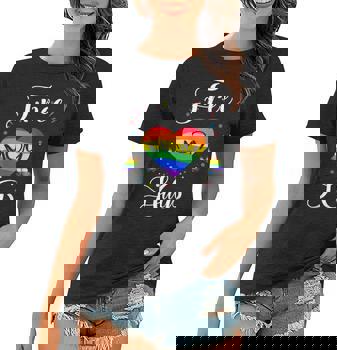 Free Mom Hugs Rainbow Gray Pride LGBT Funny T-Shirt Free Mom Hugs Rainbow Gray Pride LGBT Funny T-Shirt