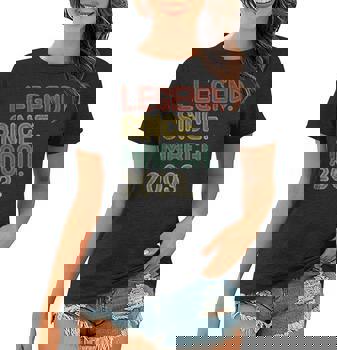 Legend Since March 2003 Gifts 17th Birthday Tee 17 Years Old T-Shirt Legend Since March 2003 Gifts 17th Birthday Tee 17 Years Old T-Shirt