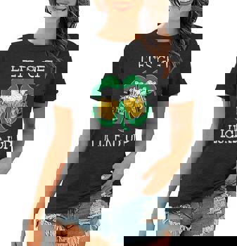 Let's Get Lucked Up Funny St Patricks Day Drinking Men Women T-Shirt