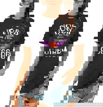 Queens Are Born In October Halloween Birthdays T-Shirt Queens Are Born In October Halloween Birthdays T-Shirt