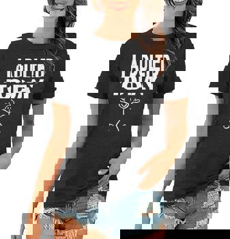 Sarcastic & Funny I Adulted Today Stick Figure T Shirt Sarcastic & Funny I Adulted Today Stick Figure T Shirt
