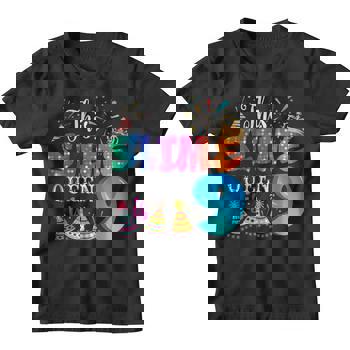 9 Years Old 9th Birthday Slime Queen Shirt Girl Gift Party 9 Years Old 9th Birthday Slime Queen Shirt Girl Gift Party