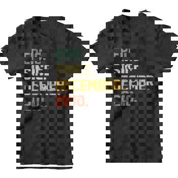 Kids Epic Since December 2010 T-Shirt 9th Birthday Gift 9 Yrs Old T-Shirt Kids Epic Since December 2010 T-Shirt 9th Birthday Gift 9 Yrs Old T-Shirt