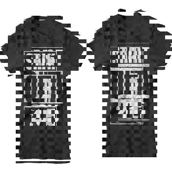 Kids Straight Outta 2015 T-Shirt 4th Birthday Gift Shirt Kids Straight Outta 2015 T-Shirt 4th Birthday Gift Shirt