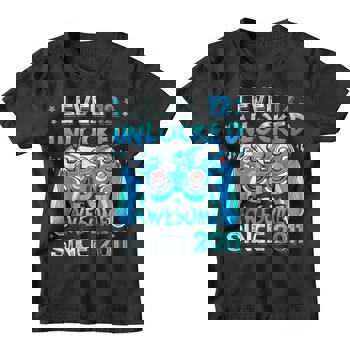 Level 12 Unlocked Awesome 2008 Video Game 12th Birthday Gift T-Shirt