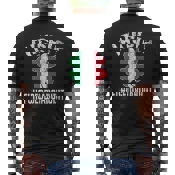 Fuhgeddaboudit Italian St Patrick's Day Italy Flag Shamrock T-Shirt Fuhgeddaboudit Italian St Patrick's Day Italy Flag Shamrock T-Shirt