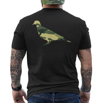 Military Dove Camo Men Print Us Pigeon Bird Veteran T-Shirt - Seseable