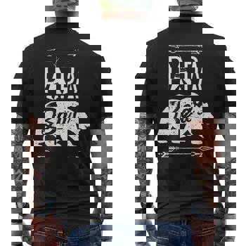 Papa Bear T Shirt Fathers Day Family Matching Couple Men Tee