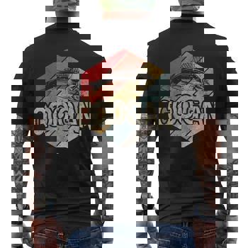 Retro Vintage Sunset Googan Fish Fishing Silhouette Gift T-Shirt Retro Vintage Sunset Googan Fish Fishing Silhouette Gift T-Shirt