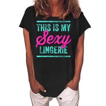This Is My Sexy Lingerie Fun Night Sleep Gift For Womens Unisex T-Shirt |  Mazezy