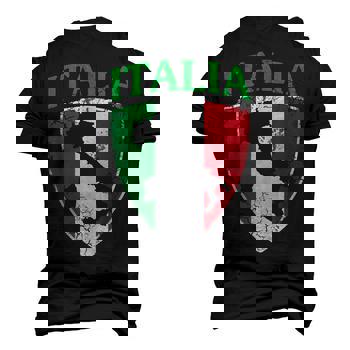 Italia T Shirt - Vintage Distressed Italian Flag
