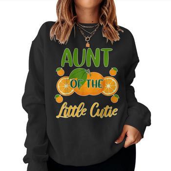 Aunt Of The Little Cutie 1St Birthday Party - Baby Shower Women T-shirt