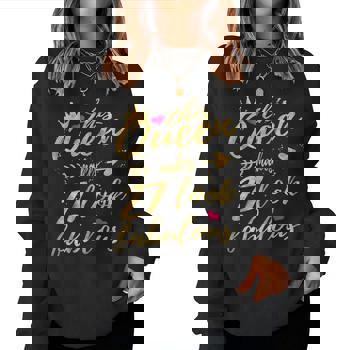 This Queen Makes 27 Look Fabulous 27th Birthday Shirt Women